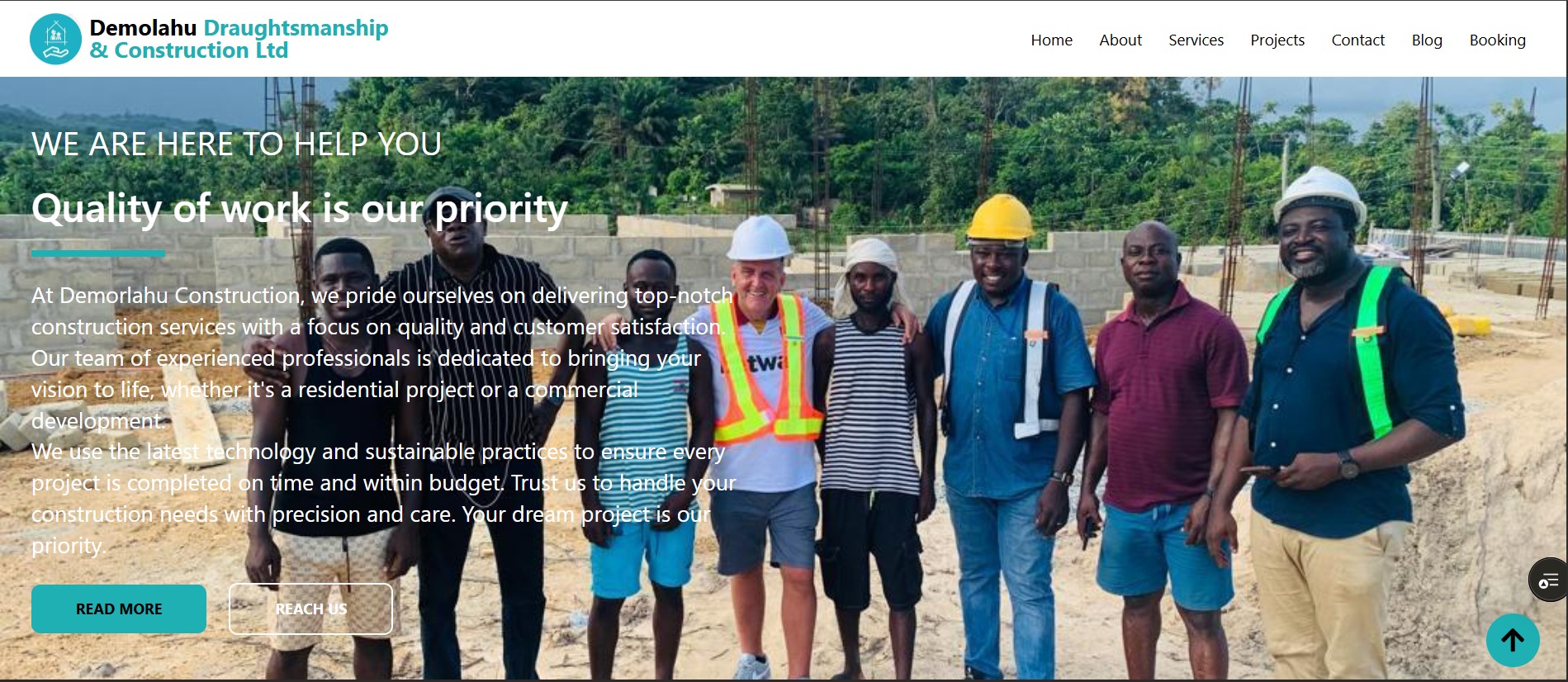 Construction Website